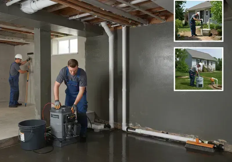 Basement Waterproofing and Flood Prevention process in Sophia, WV